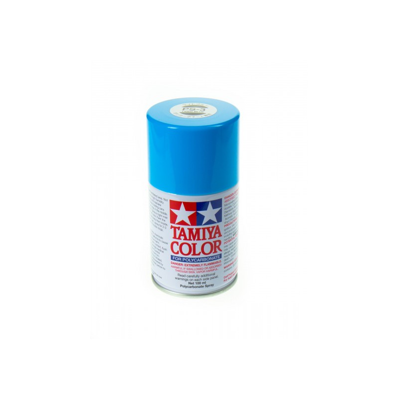 Tamiya Peinture Lexan Bleu Clair PS-3    86003