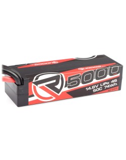 Batterie LiPo Stick RUDDOG 5000mAh 50C 14,8V avec prise XT90