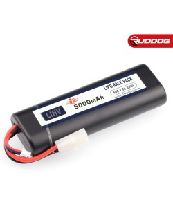 Intellect 5000mAh 50C 7.6V Pack de bâtons ronds en graphène LiHV (prise Tamiya)