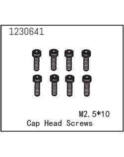 Vis  6 pans creux Absima M2,5 x 10 mm (10 pièces)