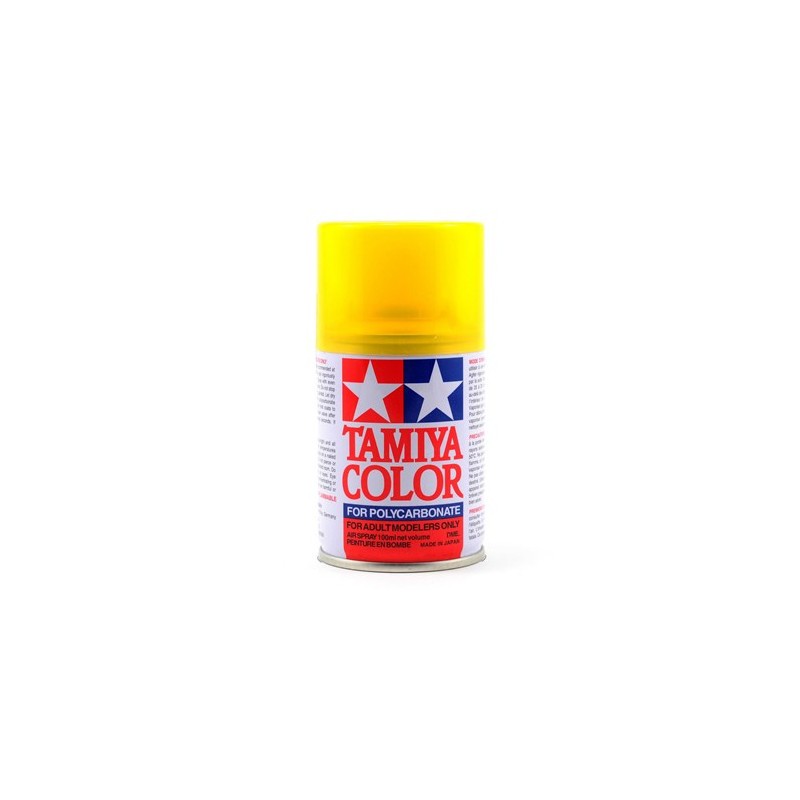 Tamiya Peinture Lexan Jaune Translucide PS-42    86042