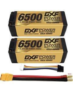 DXF 4S 6500mAh 15.2V 140C Batterie Lipo PK 5MM