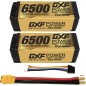 DXF 4S 6500mAh 15.2V 140C Batterie Lipo PK 5MM