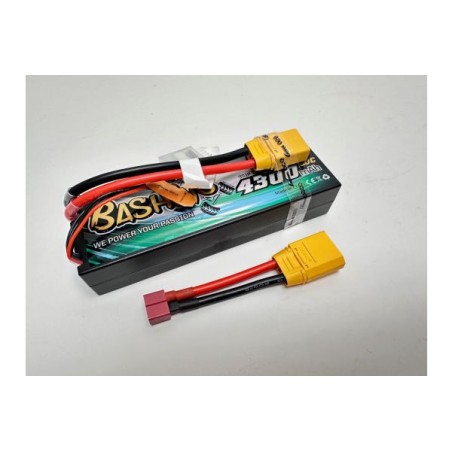 Gensace Bashing LiPo GE3-4300LP-3DUAL 3S-4300-60C (XT90/Deans) LCG 139x46x25mm 300g