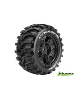 Pneu sport X-CYCLONE jante noire 24mm X-MAXX / MFT