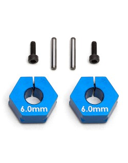 HEXAGONES DE ROUES FT Team Associated, 7,0 mm