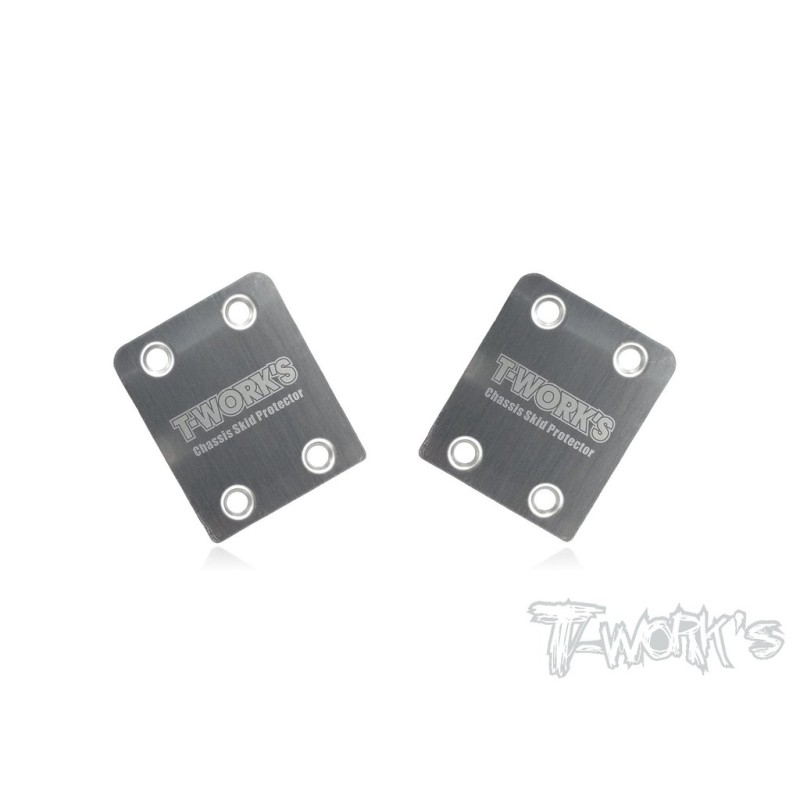 Sabot de protection de châssis Inox pour Hotbodies 817 T-WORK'S