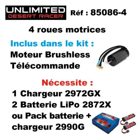 UNLIMITED DESERT RACER 4X4 + LED – TELEMETRIE