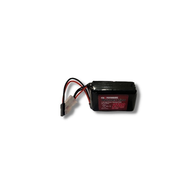 Pink Performance Accu Rx Lipo 7.4v 2700mAh Hump