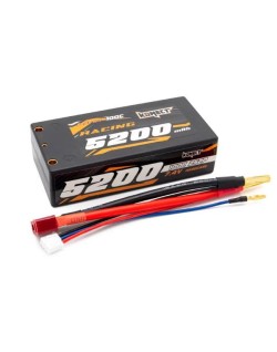 Konect Lipo Shorty 7.4v 5200mah 100C 2S2P KN-LP.RT-2S5200-ST