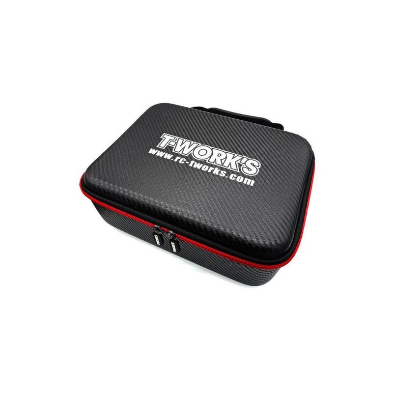 T-Work's Boite Lipos "Hardcase" Carbone TT-075-J