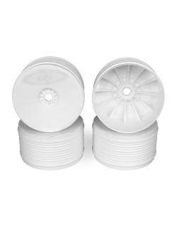 Roues DE Racing Speedline Plus Truggy 1/8 / 4 pièces BLANC