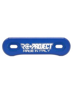 Support Aileron monobloc RC-Project en Ergal 7075 T6 Bleu