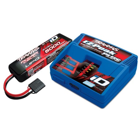 Traxxas Chargeur EZ-Peak Plus 2970G + 1x Lipo 11.1V 5000mAh 2970G-3S