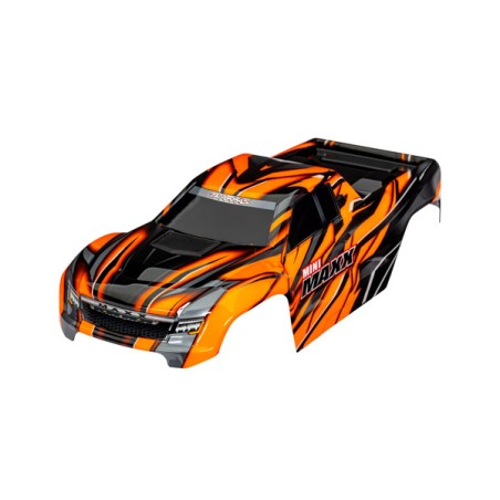 CARROSSERIE MINI MAXX PEINTE ET DECOREE ORANGE 10711-ORNG