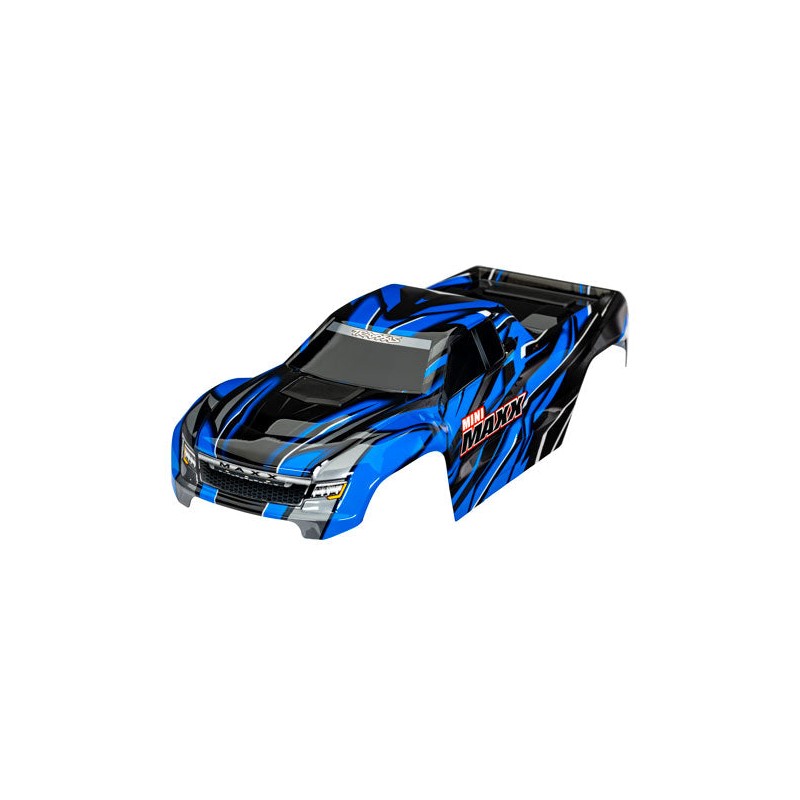 Traxxas Carrosserie Bleue Mini Maxx 10711-BLUE