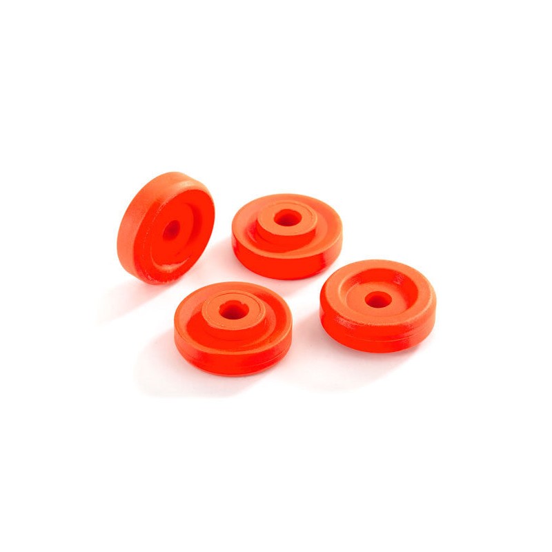 Traxxas Rondelle de Roues Orange (x4) Maxx 8957T