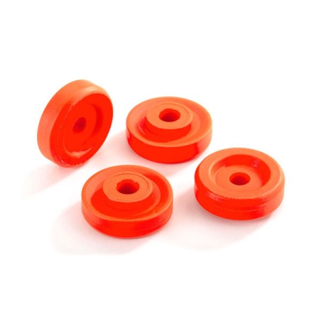 Traxxas Rondelle de Roues Orange (x4) Maxx 8957T