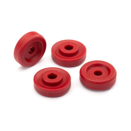 Traxxas Rondelle de Roues Rouge (x4) Maxx 8957R