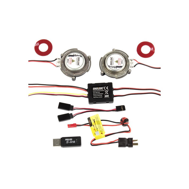 Système de sonorisation de moteur à air ESS associé à Team Associated-AE29264