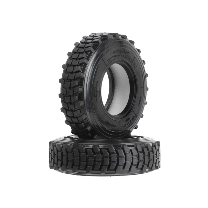Boom Racing 1.9" Trophy Classic Scale Crawler Tire Gekko Compound 3.82"x1.0" (97x26mm) BRTR19013