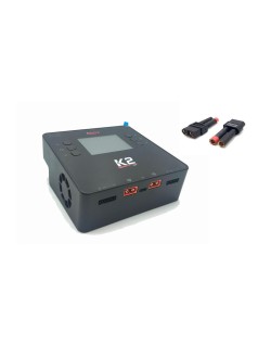 Chargeur ISDT Double K2 2x500W + Connecteurs - ISDT - K2-C