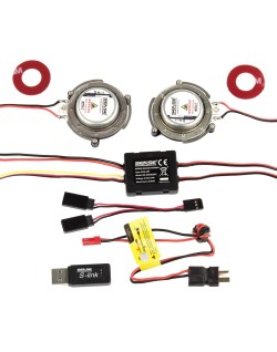 Système de sonorisation de moteur à air ESS associé à Team Associated