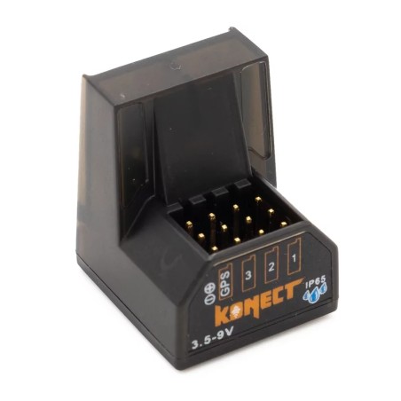 Mini récepteur étanche RG4CHWP 4 voies pour Radio Konect X9S -  KN-XR-RG4CHWP