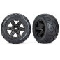 Traxxas Pneus Anaconda 2.8 + Jantes RXT Noir (x2) 6775