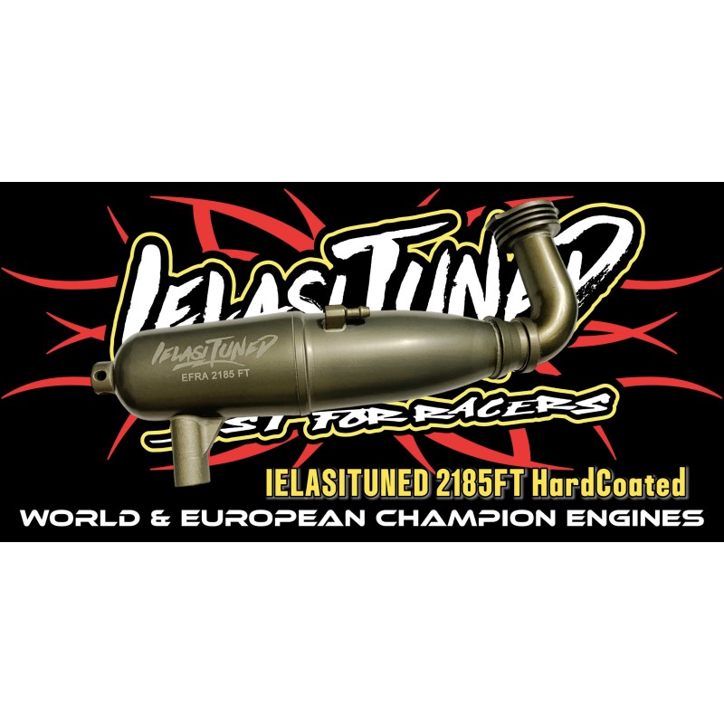 Echappement 1/8 "Factory" Piste  Efra 2185 (revêtement dur) -une pièce-