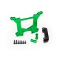 Traxxas Support d'Amortisseur Alu Arrière Vert 6738G