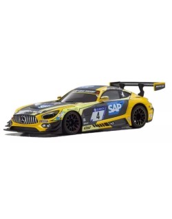 KYOSHO AUTOSCALE MINI-Z MERCEDES AMG GT3 YELLOW-BLACK (W-MM), MZP254YBK