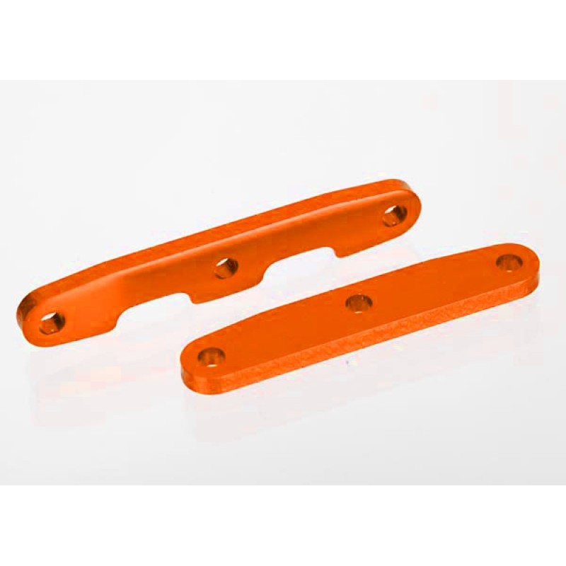 Traxxas Renfort Avant/Arriere alu ORANGE 6823-ORNG