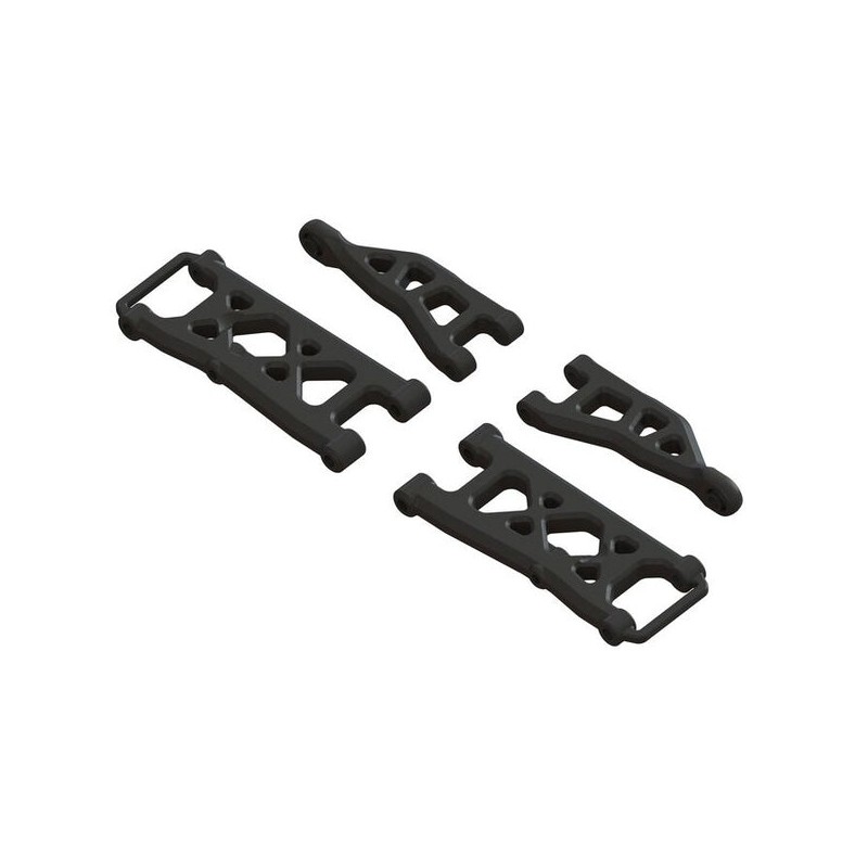 Arrma Triangle Inférieur et Supérieur Arrière Type B (4Pcs) Mojave Grom ARA330840