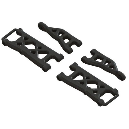 Arrma Triangle Inférieur et Supérieur Arrière Type B (4Pcs) Mojave Grom ARA330840