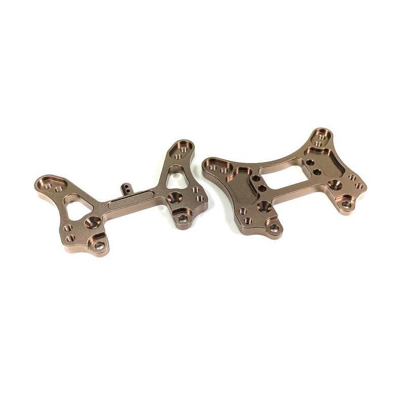 Absima Supports Amortisseurs AV/AR Aluminium AB/AT3.4 (x2) 1230390