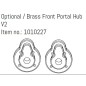 Opt. Brass Front Portal Hub V2 - EVO GOAT - AB240393
