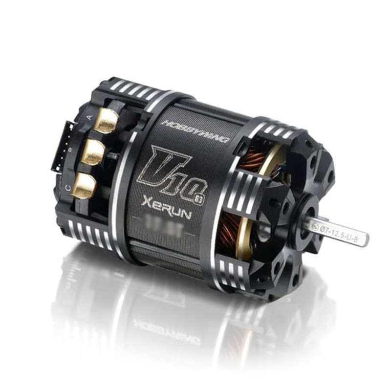MOTEUR BRUSHLESS V10 G3 4800KV - 7.0T HOBBYWING MOTEUR BRUSHLESS V10 G3 4800KV - 7.0T HOBBYWING