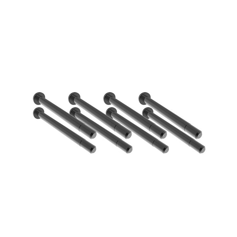 Traxxas Axes de triangles extérieur acier renforcé (x8) 10740X