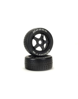 Arrma Pneus Dboots Hoons 42/100 Silver + Jantes 2.9 5 branches (x2) ARA550070