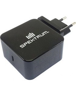 Spektrum Combo Chargeur Smart S100 + Lipo 1400mAh 2S 30C + Alimentation SPMXPSS215I