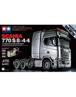 Tamiya Camion Scania 770 S 8x4 Gun Metal KIT