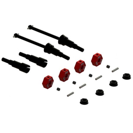 Arrma Kit Cardans + Hexagones Métal Type B Mojave Grom ARA311231