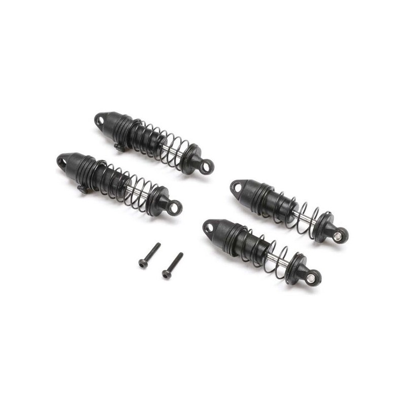 LOSI Amortisseur assamblés (x4) Micro-B LOS-1765