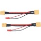 CONNECTEUR XT60 Femelle vers XT60 Male avec prise bec