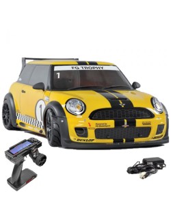 Carrosserie Mini Cooper Car Trophy peinte  jaune-05178