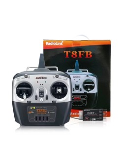 Radiolink Radio T8FB BT 2.4Ghz 8 voies + R8EF RDL-T8FB-BT-SET