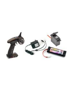 T2M Pack Radio Racer 3S + Accu Nimh 1800mah + Chargeur + Servo T4618L