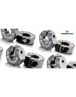 Hexagones Alu de roue 7075 T6 offset 0mm 1:10 (2)