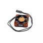 Ventilateur haute vitesse sur cadre en aluminium 30x30x10mm